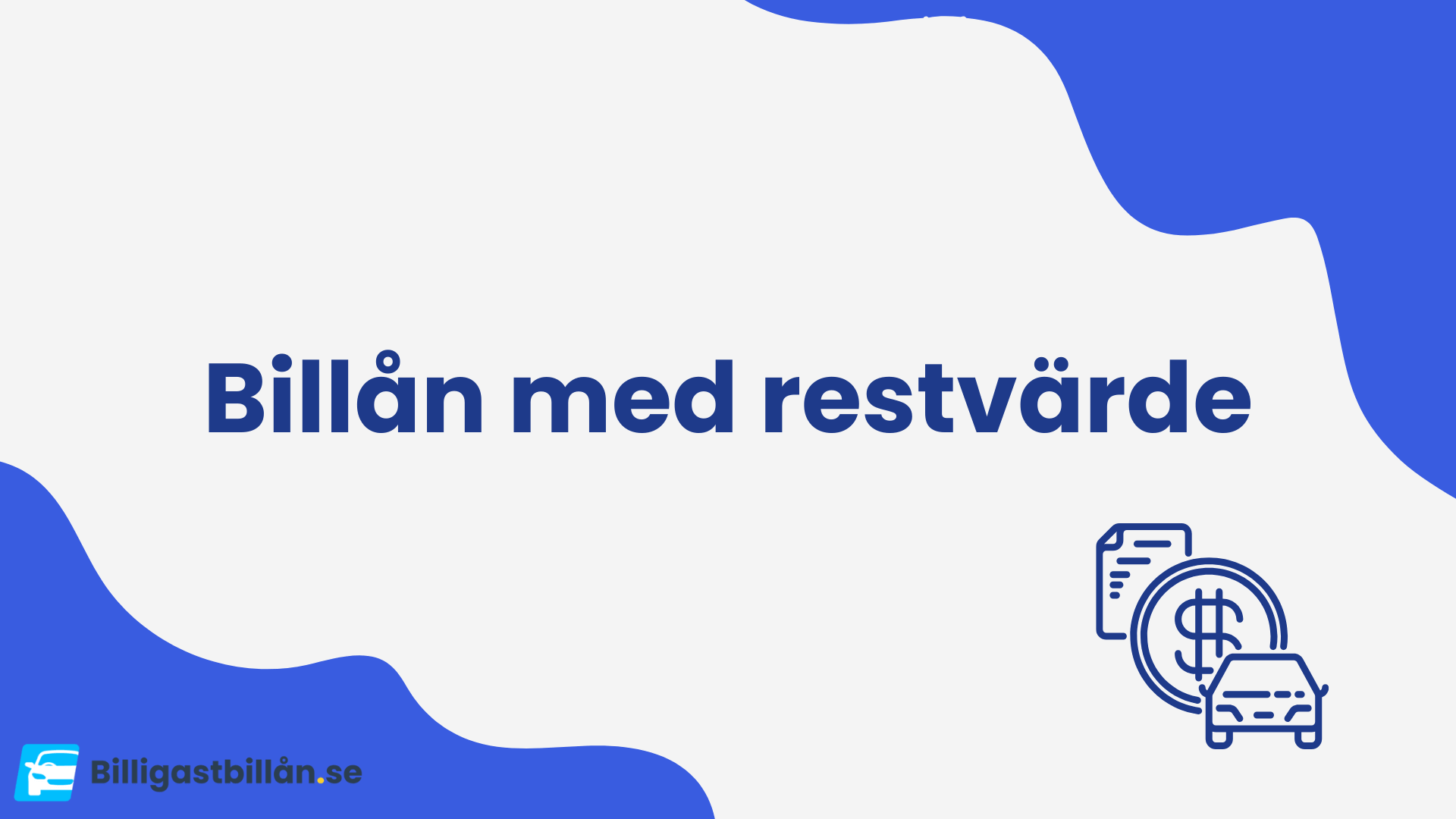 Billån med restvärde
