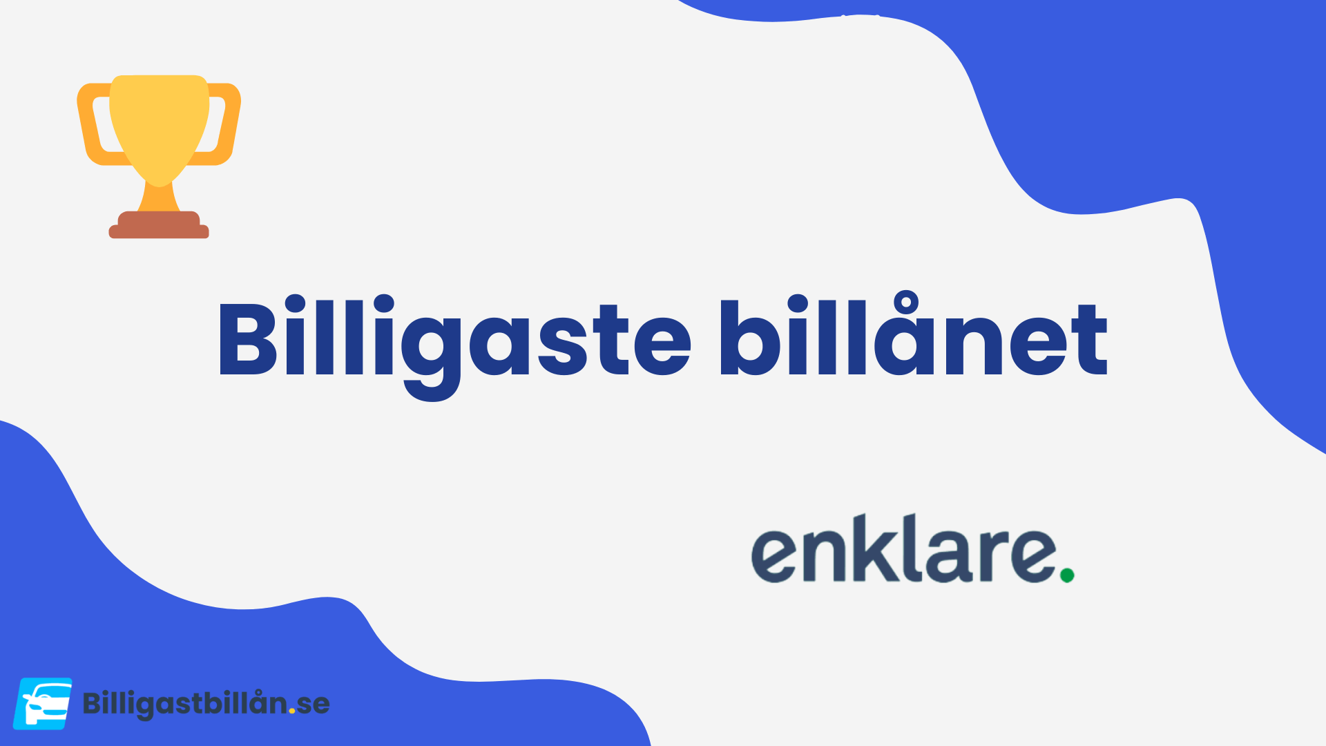 Billigaste billånet